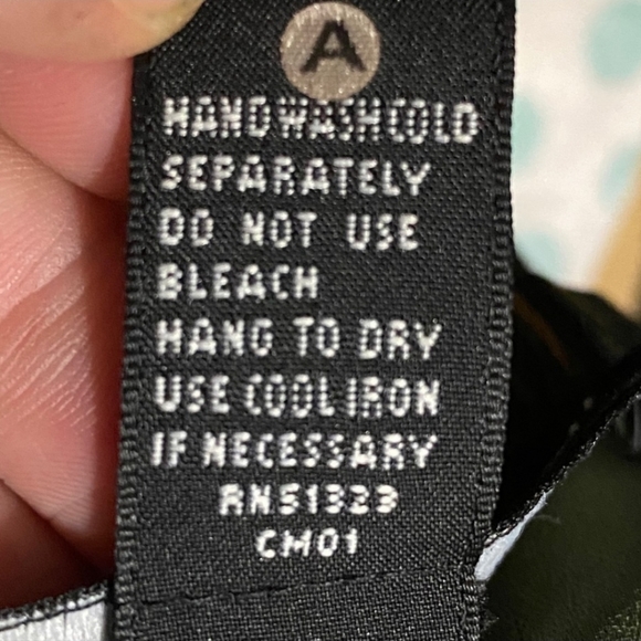 Tropical Print Silk Pants - Picture 4 of 4